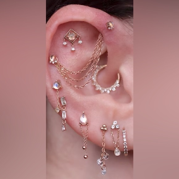 ISO: ROSE GOLD BODY JEWELRY - Picture 1 of 2